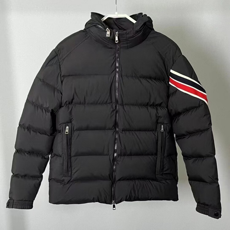 Shenzhen Mengkou M 24FW Men's and Women's Three-color Trim Short Down Jacket Goose Down Jacket Jacket