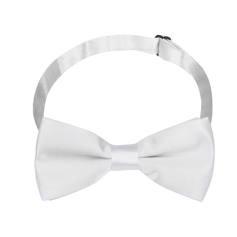 흰색 어린이 나비 넥타이