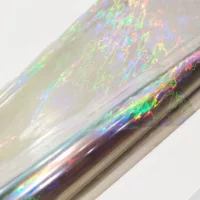 Источник производитель декоративных материалов ПЭТ прозрачные облака лазерной среды передачи пленки