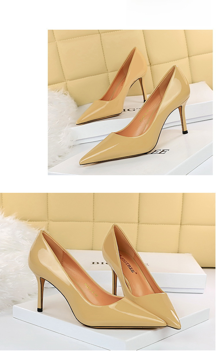 Dames lak high heels met puntige neus voor formele gelegenheid_voghion.com