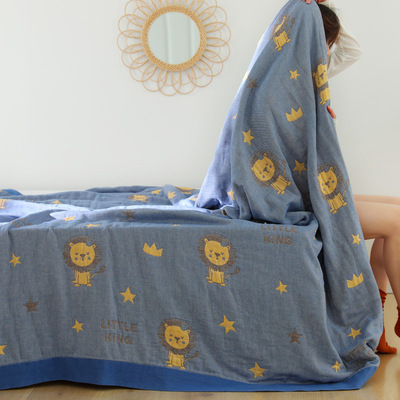 Manufactor Direct selling Gauze quilt summer Double Towel comfortable Cool in summer Homestay Blanket One piece On behalf of