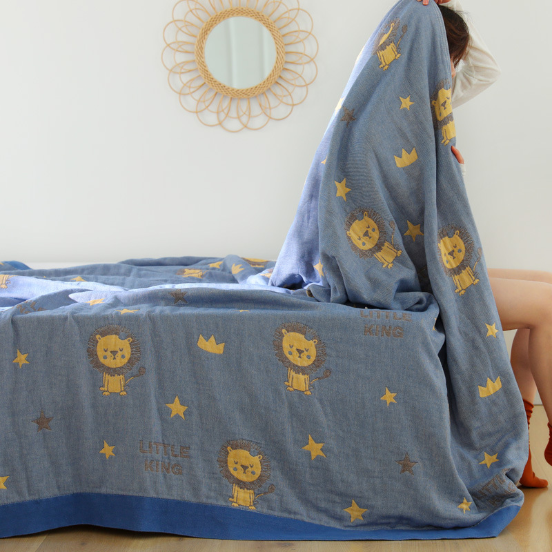 Manufactor Direct selling Gauze quilt summer Double Towel comfortable Cool in summer Homestay Blanket One piece On behalf of