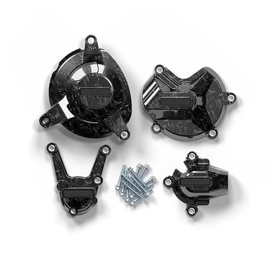Motorcycle Safety Supplies, Engine Protective Cover Gbracing - style-1-water-transfer-forged-pattern-set-no-logo