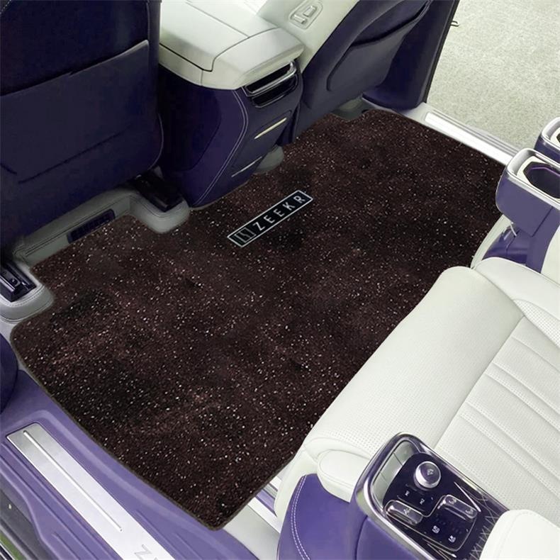 25 New Zeekr 009 Floor Mats Modified for 7-Seater Geek Car Second-Row Anti-Slip Carpets and Full Car Interior Anti-Slip Supplies