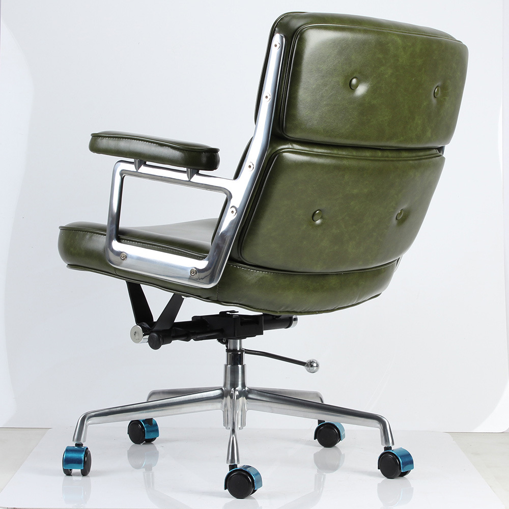 Silla de diseño de silla de oficina IMS silla de computadora giratoria elevable sofá jefe de piel de vaca