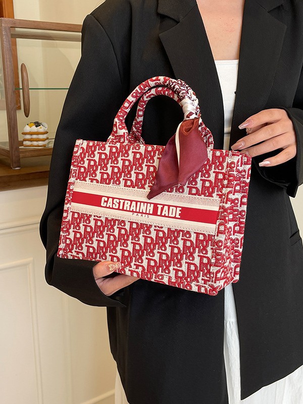 Publicidad personalizada tela de gran capacidad de trabajo de viaje bolsas de mano logotipo impresión fuente de impresión in situ