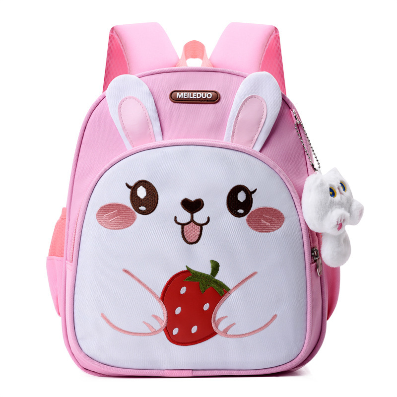 Nuevo niño niñas jardín de infantes mochila de ingeniería coche anti-perdida mochila de hombro mochila encantadora