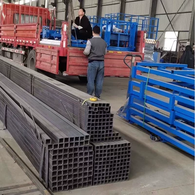 unloading platform, guide rail, Avtomobil fırlanan platformaları