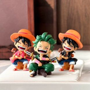Фигурки One Piece: Луффи и Зоро для стола
