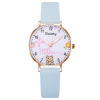 Cartoon cute universal women's watch, quartz watches, bracelet, set