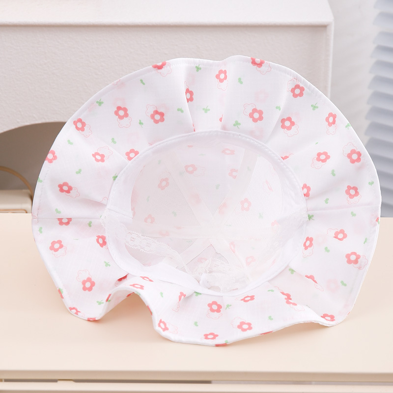 Sombrero de bebé sombrero de verano bebé princesa hermosa sombrero de sol sombrero de pescador sombrero de sol para niños pequeños sombrero de primavera y otoño
