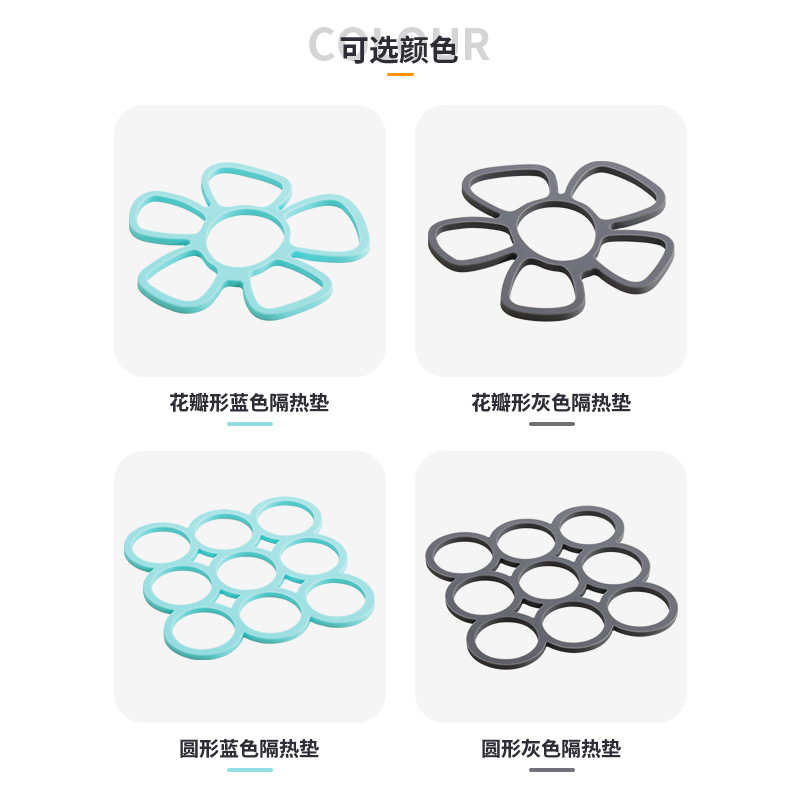 Creativo aislamiento térmico cojín hueco de color sólido cojín de cojín de mesa de comedor de estilo nórdico cojín de taza de té resistente a quemaduras