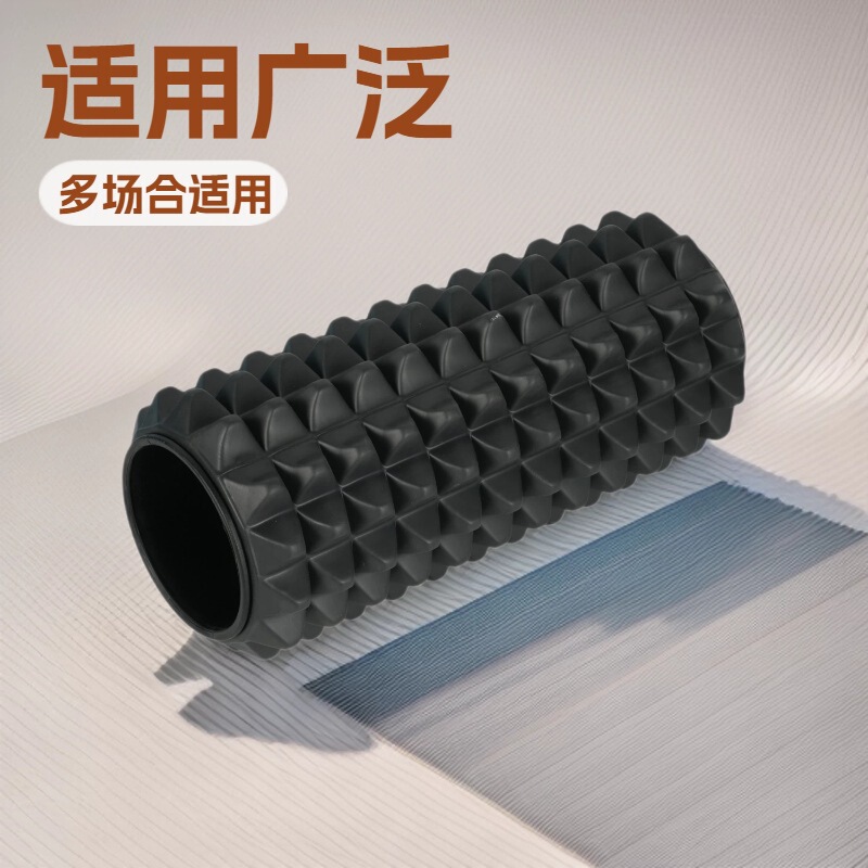 Eva Foam Roller with Spikes for Yoga, Muscle Relaxation, Massage, and Relief from Prolonged Sitting Eva Foam Roller with Spikes for Yoga, Muscle Relaxation, Massage, and Relief from Prolonged Sitting