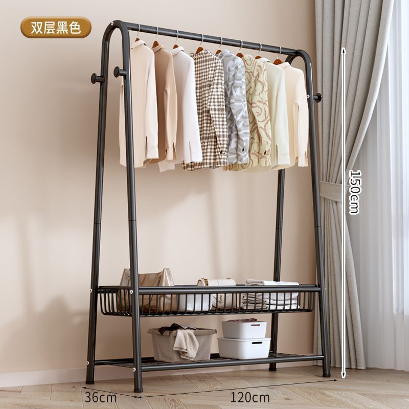 挂衣架子落地卧室家用衣帽架简易衣服挂架晾衣架室内置物架凉衣杆|undefined