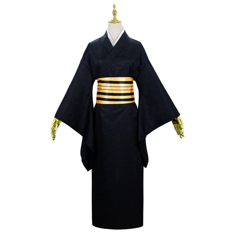 Demon Slayer: Kimetsu No Yaiba Hinatsuru Cosplay Costume Anime Cosplay Kimono Demon Slayer: Kimetsu No Yaiba: Twelve Kizuki: Fourth String Costume