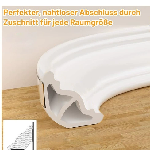 Декоративная ПВХ-накладка, гибкие ламинированные бусины, автоматический клей, эластичная декоративная уплотнительная пластиковая отделка углов и кромок стен