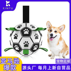 アマゾンの犬のサッカーの子犬はおもちゃのボールの屋外の犬のおもちゃのペットのおもちゃの用品の外国貿易の卸売りを訓練します。