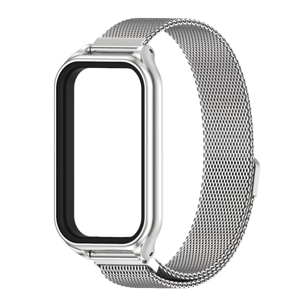 Уместен Redmi 3 Redmi браслет 2 ремень Xiaomi Mi Band 8 9 Active Milan Sanzhu нержавеющая сталь настенная бот