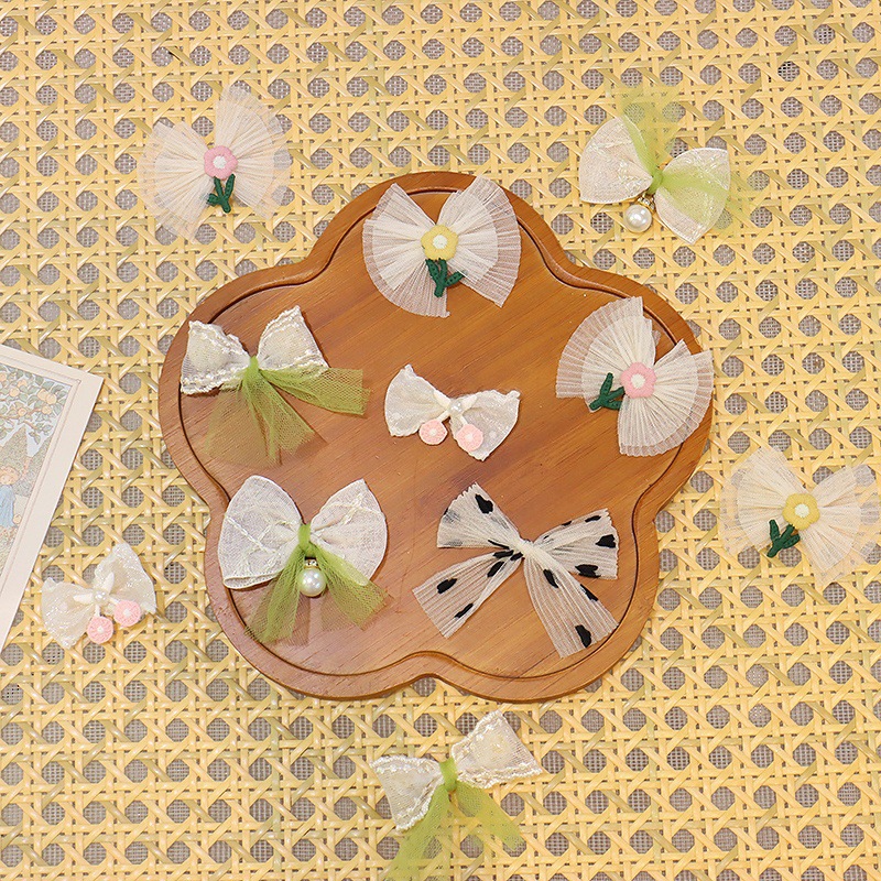 小清新蝴蝶结鞋袜衣裙装饰材料礼盒包装辅料玩偶公仔配件