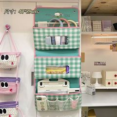 布芸多機能収納掛け袋のドアの後ろの壁の家庭用寝室のタンスのベッドの上の多層の雑物の生活用品の貯蔵