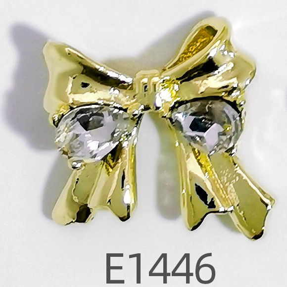 Nuevos accesorios de uñas de aleación especial de comercio electrónico transfronterizo lote mixto sonrisa cara arco uñas pegadas fábrica de diamantes al por mayor