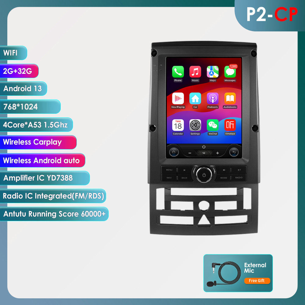 Wifi version quad-core 2+32g with carplay