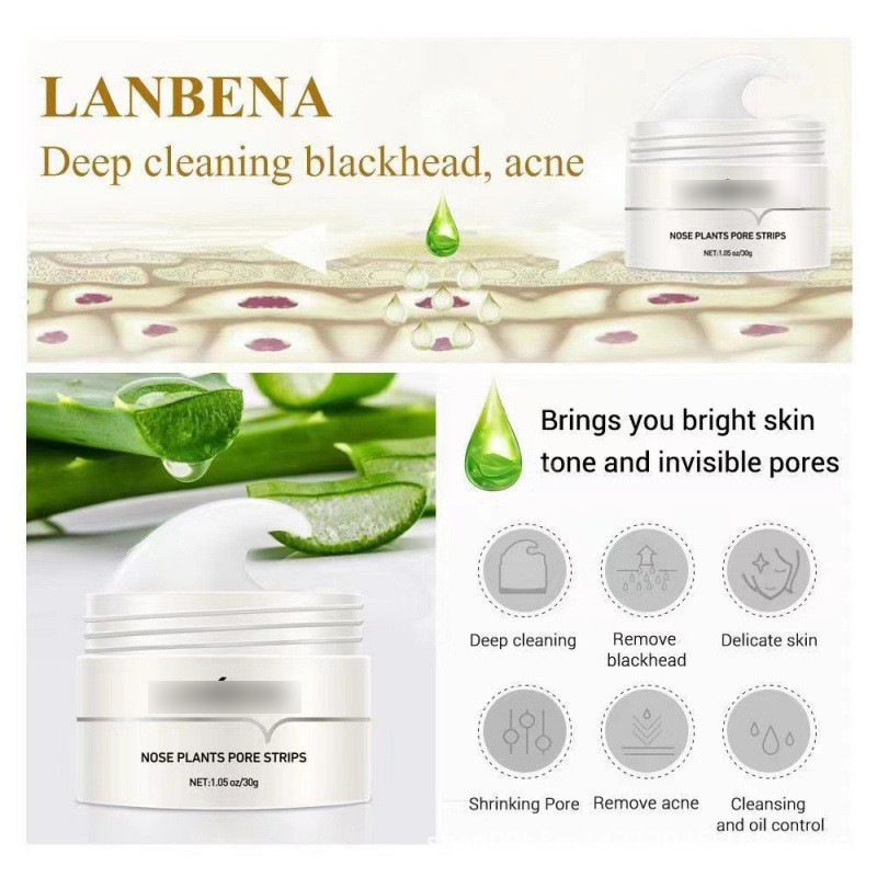 Mascarilla nasal puntos negros 30g papel 60 hojas