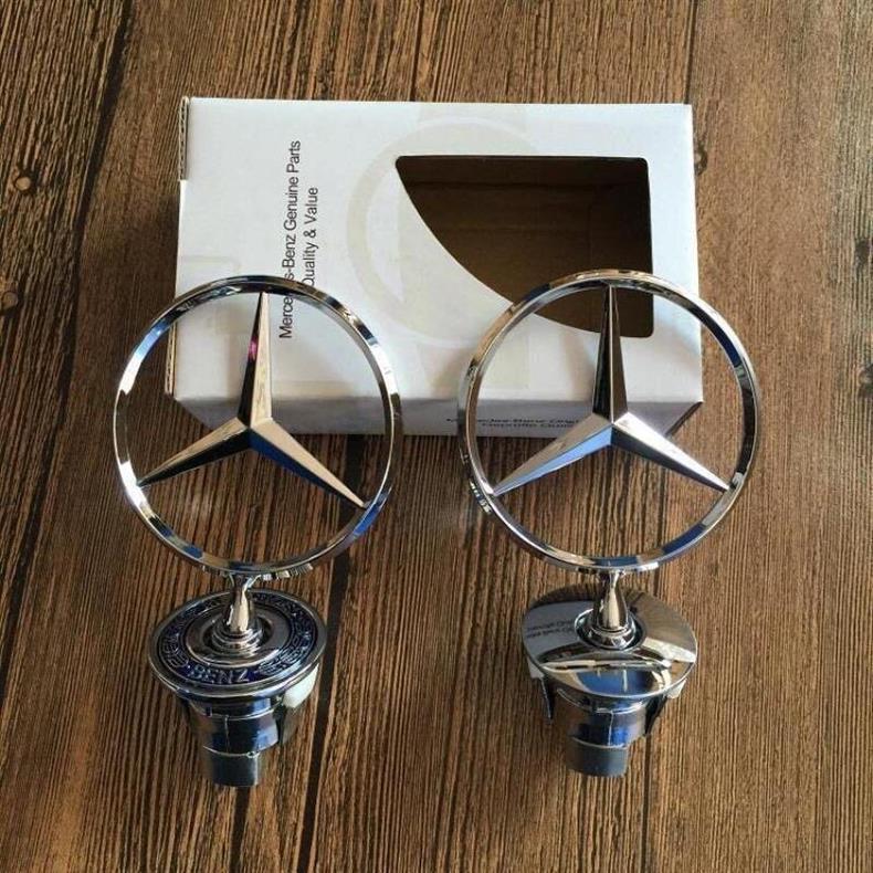Suitable for Mercedes-Benz C180, C200, E260L, E300, S350, and S400 models; front emblem, hood emblem, and car logo