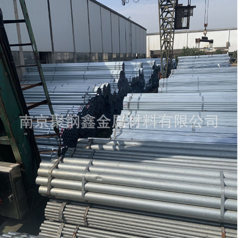 现货供应 镀锌管 Q235热镀锌钢管 消防工程镀锌圆管焊管 支持定尺