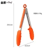 9 inches orange black