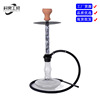 Bar KTV hot selling large smoke in the cigarettes aluminum alloy water cigarette bottle Shisha Hookah water smoke factory spot