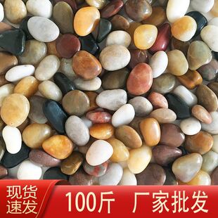50kg Pebble Paving Courtyard Paving Landscaping Stones Garden Balcony Decoration Multicolored Stones Rain Flower Stones