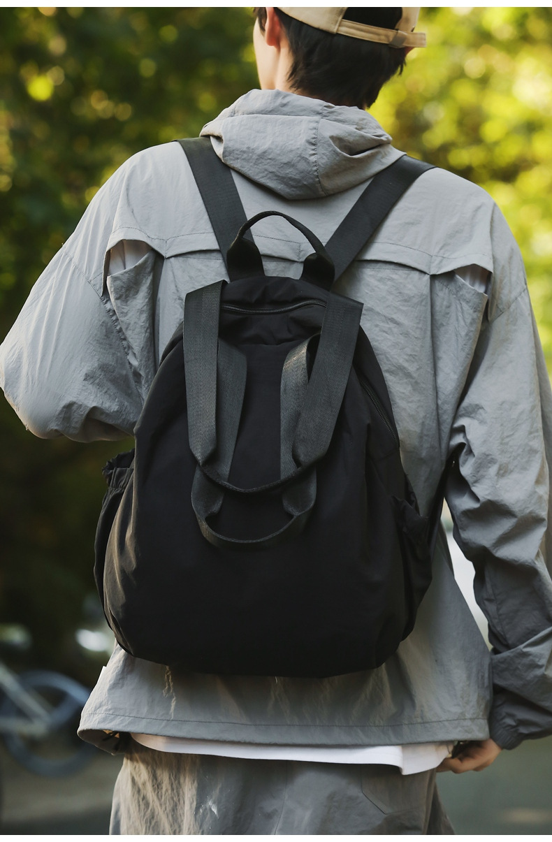 Borsa da viaggio per computer di grande capacità, per il tempo libero e per il lavoro, stile maschile di alta qualità, semplice studente universitario_voghion.com