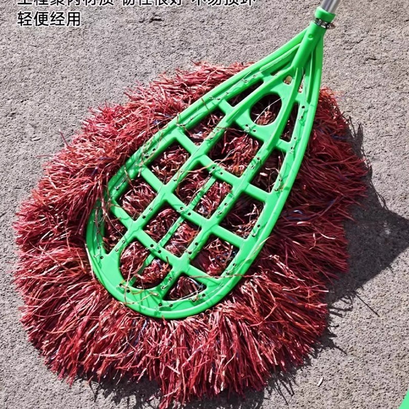 塑料丝大扫把环卫家用环卫工人户外扫帚拖把庭院马路工厂院子|undefined
