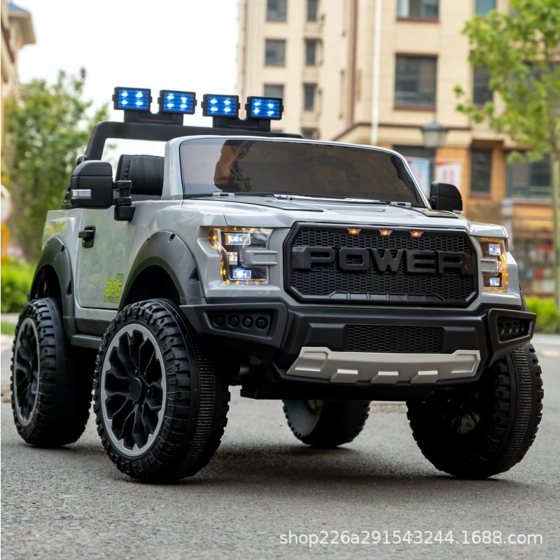 Gray four-wheel drive full-function hard wheel hard seat