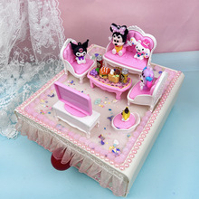 diy手工过家家迷你家具制作材料包礼盒套装女孩玩具生日礼物批发