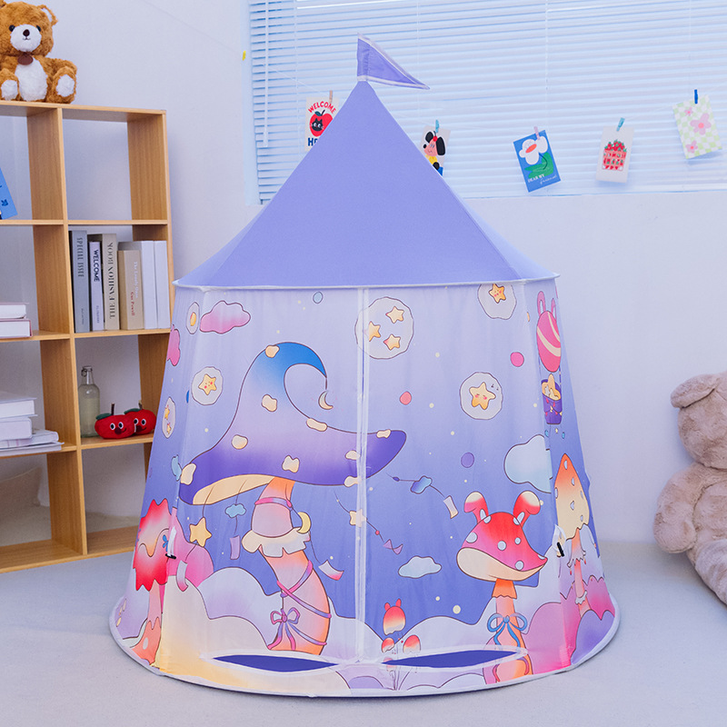 Tienda de Juego Infantil de Piel de Melocotón, Interactiva, para Niños image 9
