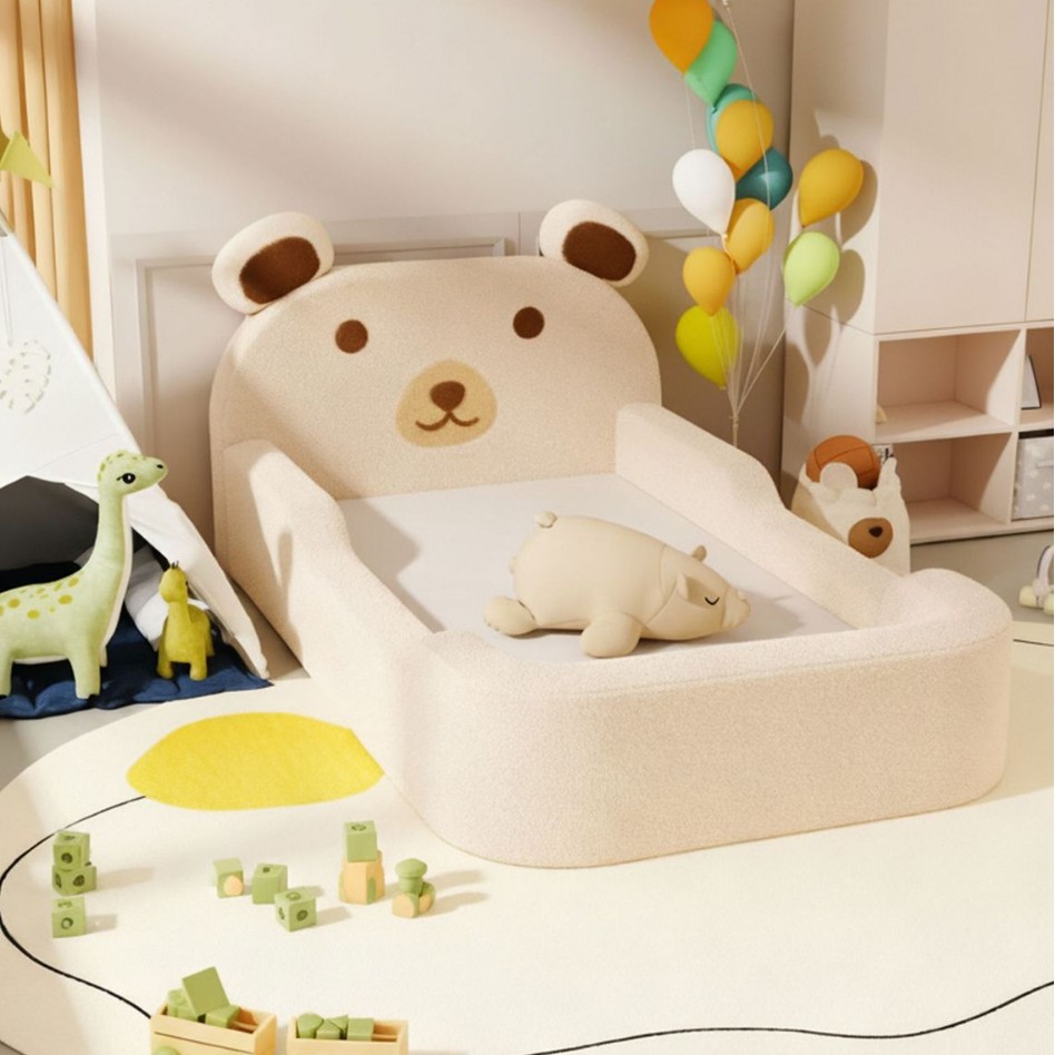 Jardín de infantes transfronterizos colchón plegable sofá cama cama de almacenamiento en una cama de doble uso cama pequeña para niños esponja de alta densidad