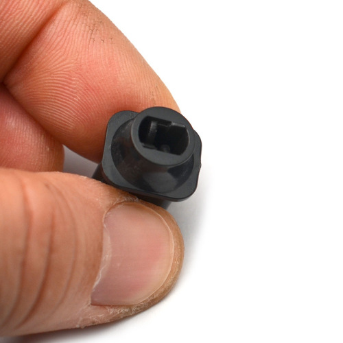 Top hat electric guitar gear switch hat 20.5MM guitar pickup selector switch hat black