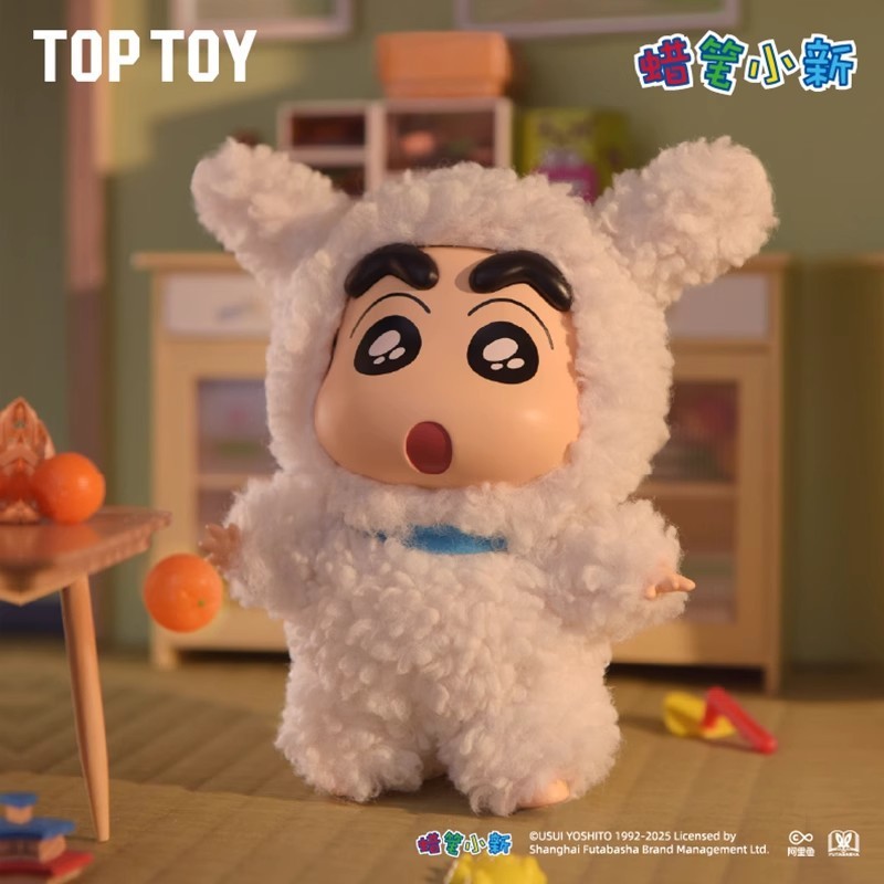 【在庫あり】正規品 TOPTOY クレヨンしんちゃん ドレスアップパーティーシリーズ ビニールぬいぐるみ ブラインドボックス フィギュア ギフト|undefined