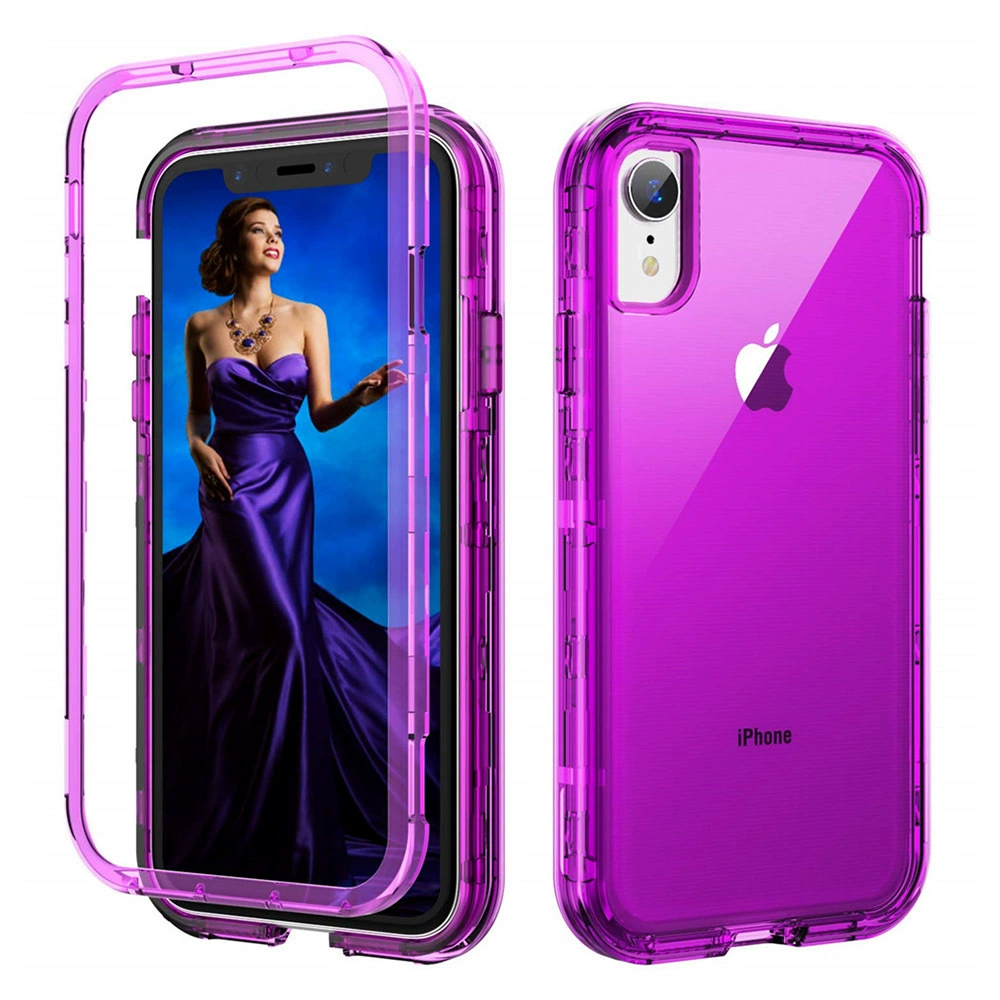 Акриловый совместимый чехол pro, iPhone, три в одном, 12 Pro Max, 8 Plus