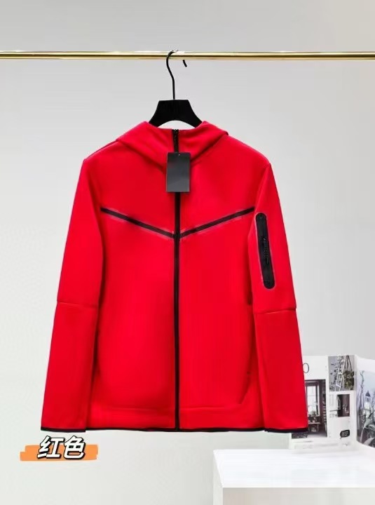 Camiseta con cremallera encapuchada transfronteriza para hombres primavera y otoño nueva chaqueta casual de ropa deportiva, pantalones de pies pequeños, dos piezas