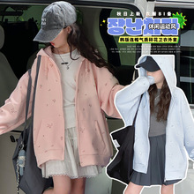 女童外套春秋款2025新款洋气中大儿童休闲秋装棒球服秋季连帽上衣