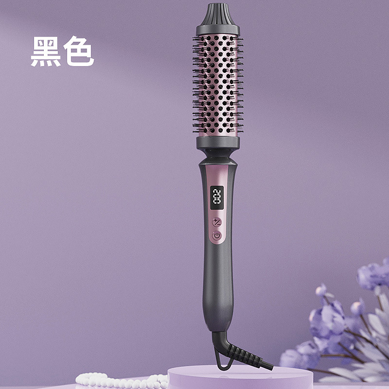 Black electric curling comb