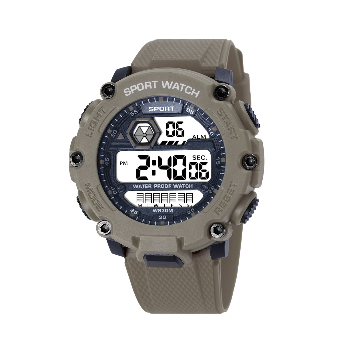 Comercio exterior Venta caliente reloj electrónico venta al por mayor multi-funcional al aire libre hombres y mujeres estudiantes deportes estilo moda correr reloj