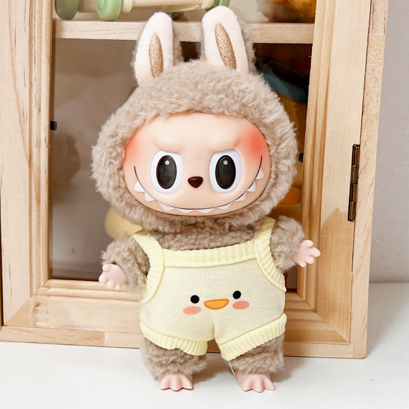 スポットバブルビニール人形ラブブ服着せ替えラブブペンダントかわいい超かわいい人形|undefined