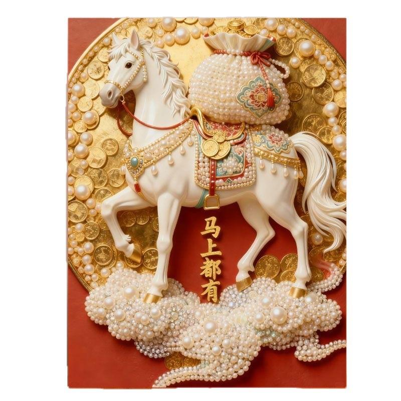 Los modelos de explosión inmediatamente tienen pinturas de perlas DIY pinturas de diamantes hechas a mano decoración creativa para enviar regalos a amigos pinturas autoadhesivas