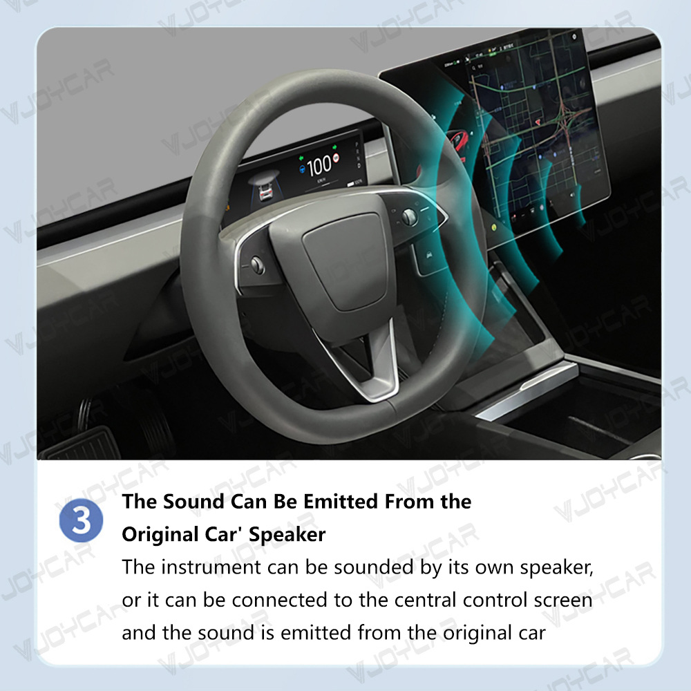 Suitable for Tesla Model 3/Y/Huanxin 3/Y Lcd Instrument Panel 8.8inch Ota Upgrade Multi-Function Dashboard