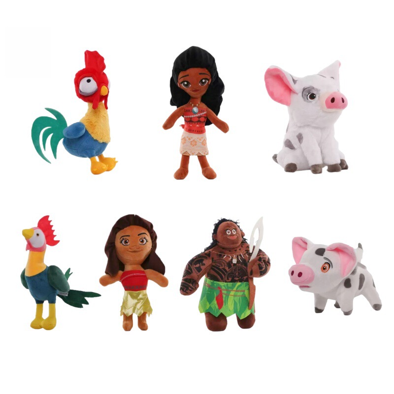 In-Stock Cross-Border Moana Plush Toys: Moana the Ocean Princess and Moana the Cute Chicken Plush Toys In-Stock Cross-Border Moana Plush Toys: Moana the Ocean Princess and Moana the Cute Chicken Plush Toys