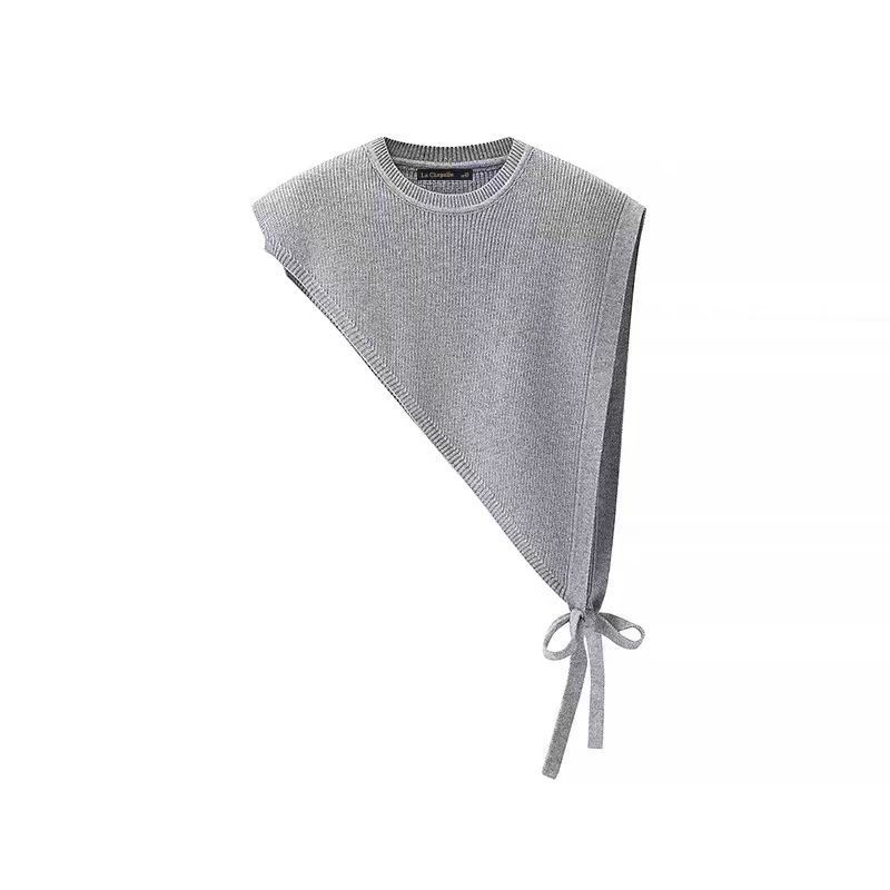 Schwarze Damen Dreiecksweste Zum Layering Für Wärme_voghion.com
